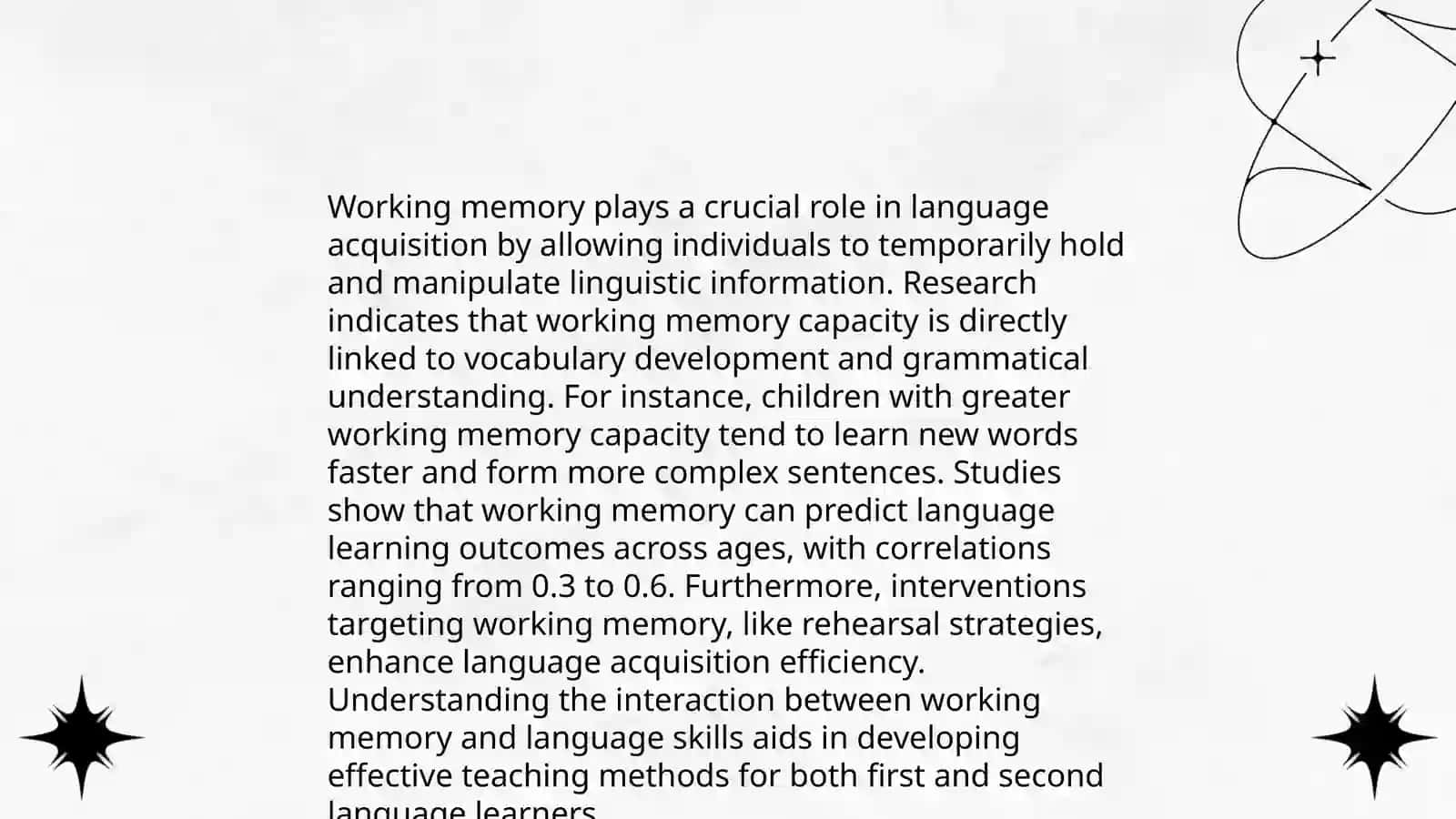 Cognitive factors in language learning 3