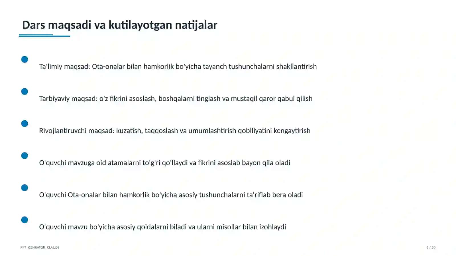 Ota-onalar bilan hamkorlik 3
