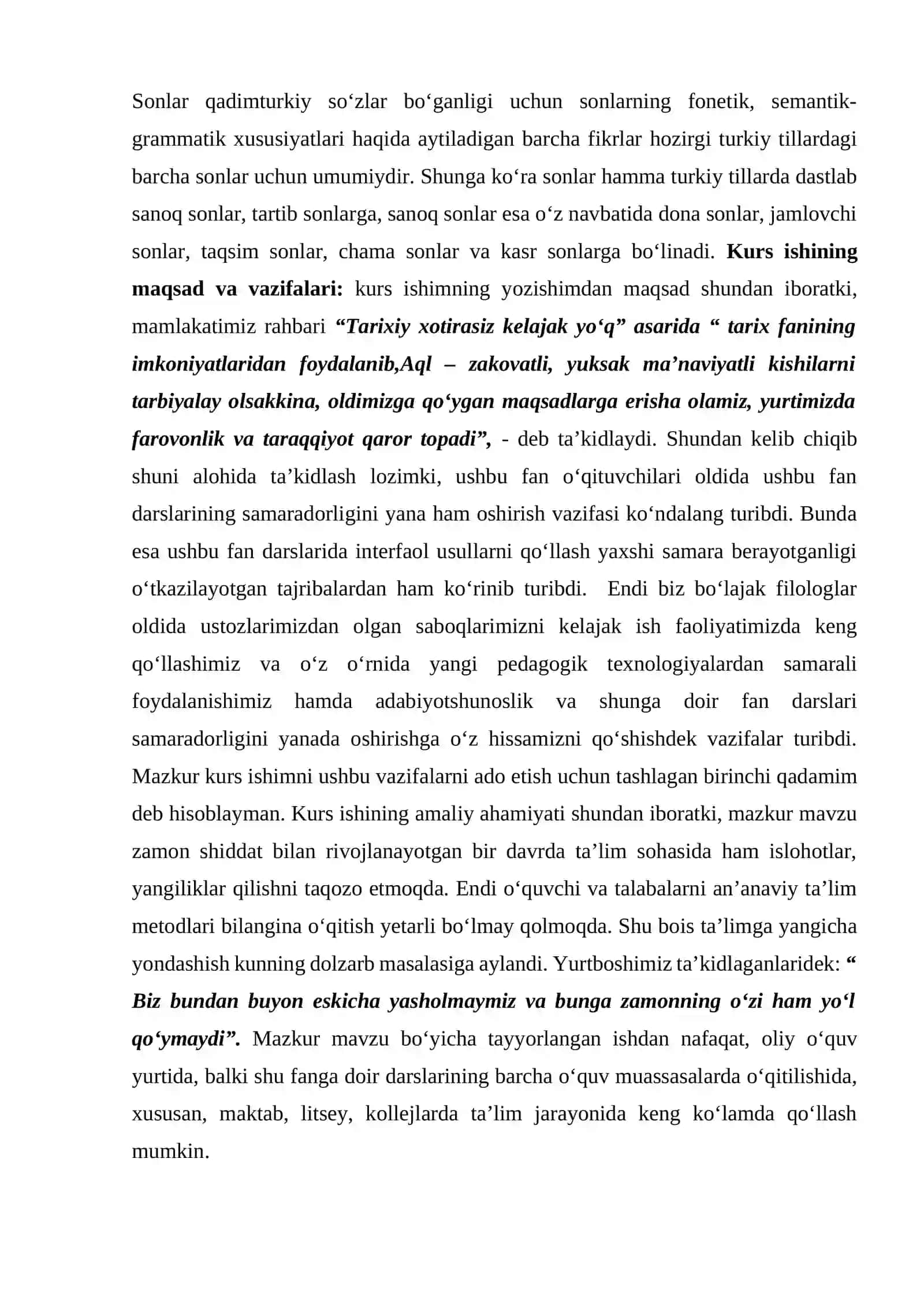 Turkiy tillarda son so‘z turkumi 3