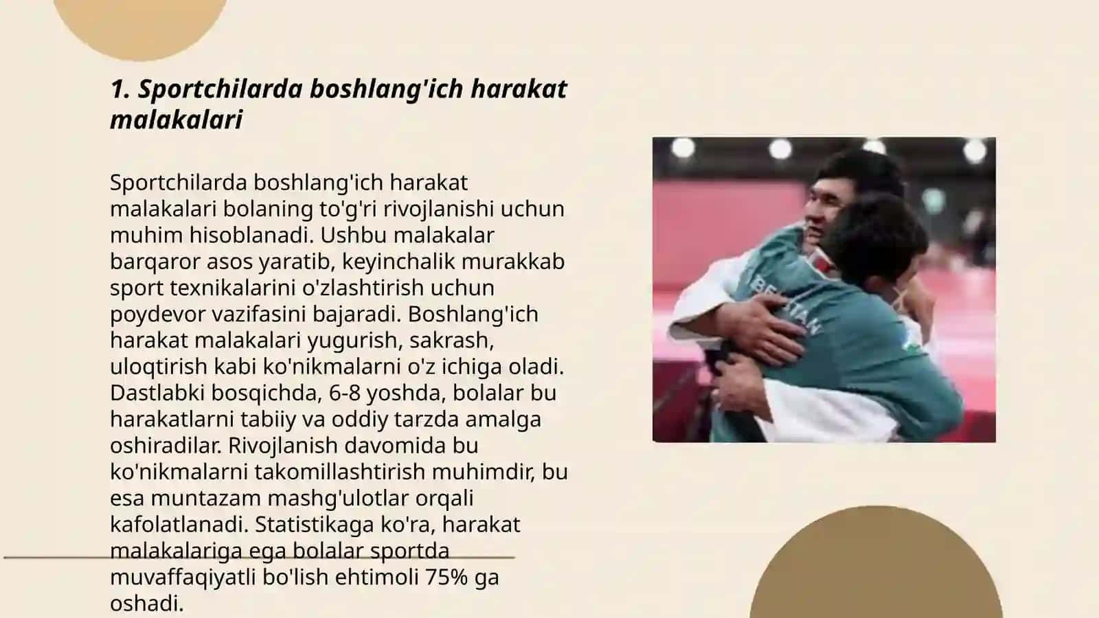 Sportchilarda harakat malakalarini shakllantirish 3