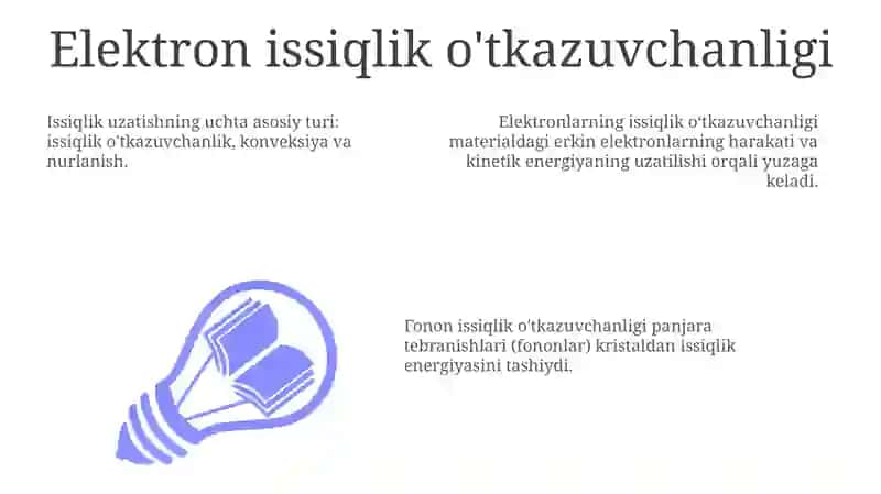 Kristallar issiqlik ótkazuvchanligining mexanizmi 3