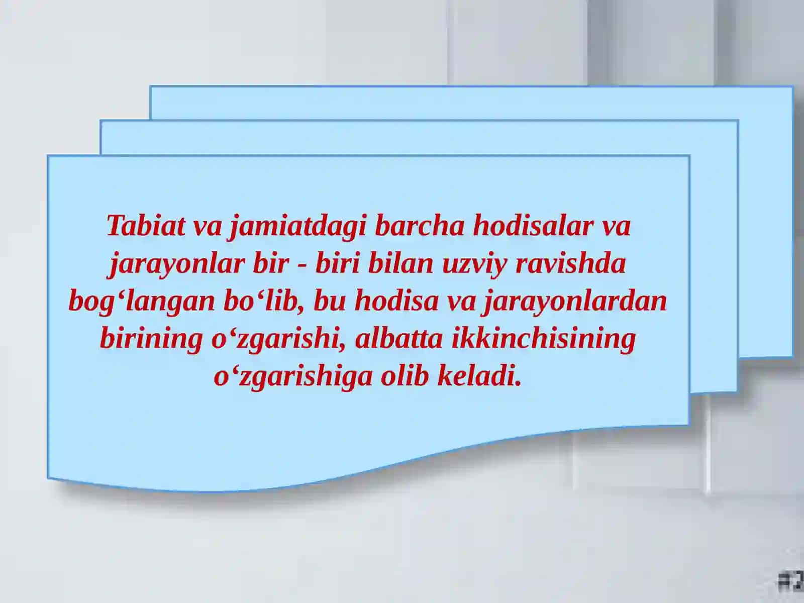 Hodisalar o’rtasidagi bog’lanishlarni statistik o’rganish 3