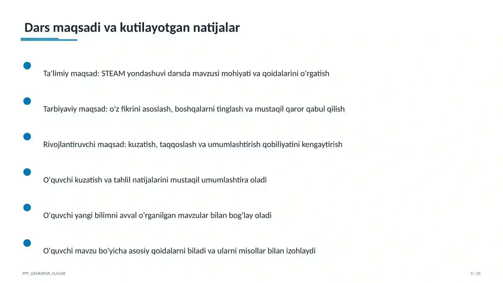 STEAM yondashuvi darsda 3