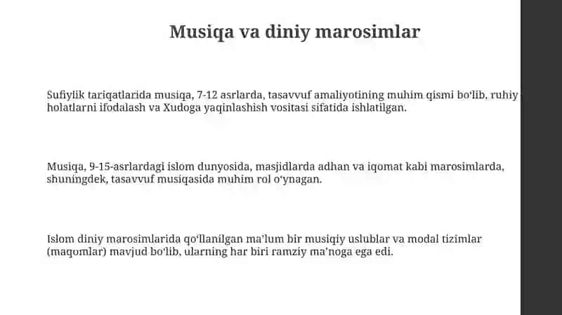 Oʻrta asr olimlarining musiqada ilmiy-uslubiy qarashlari 3