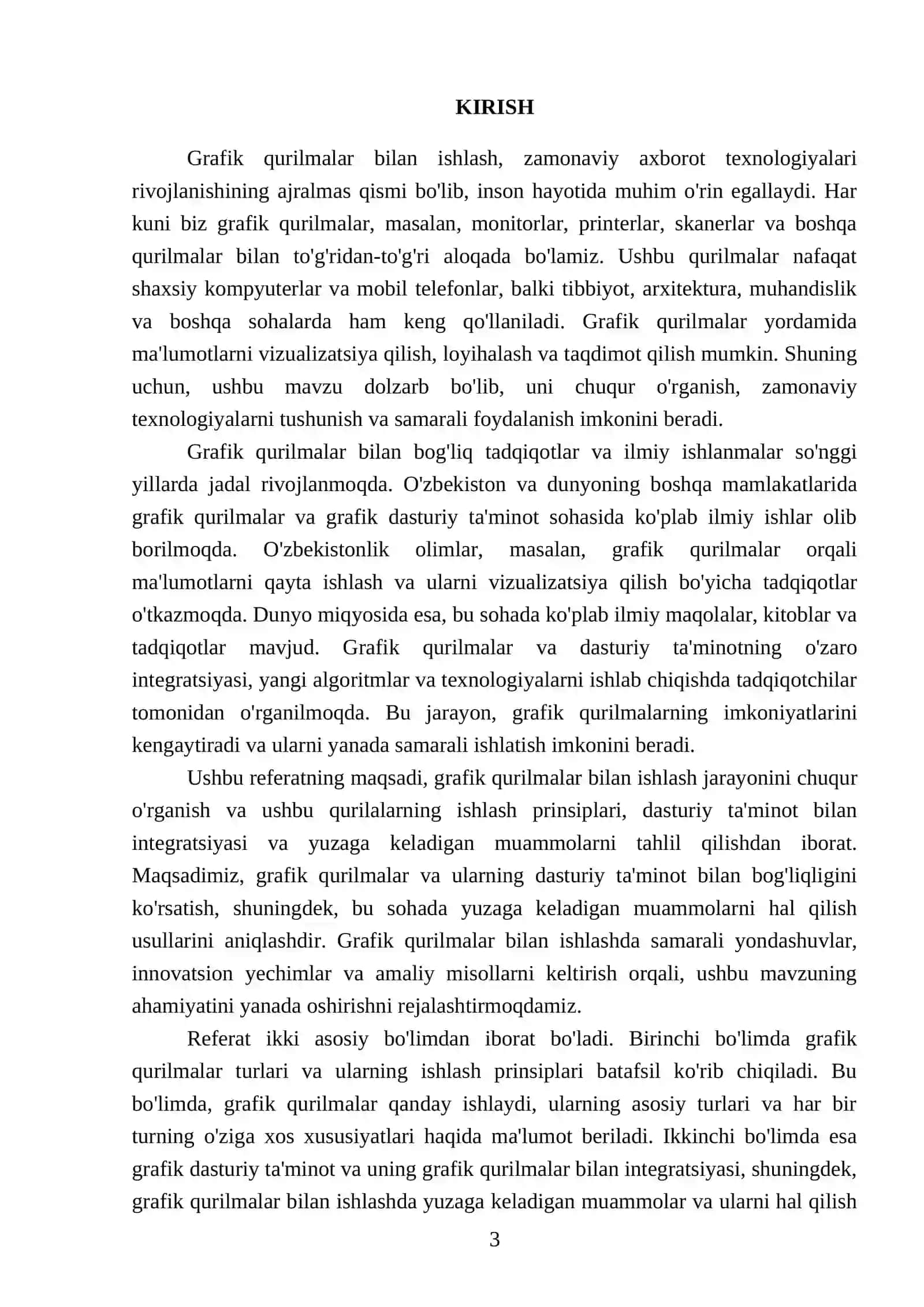 Grafik qurilmalar bilan ishlash 3