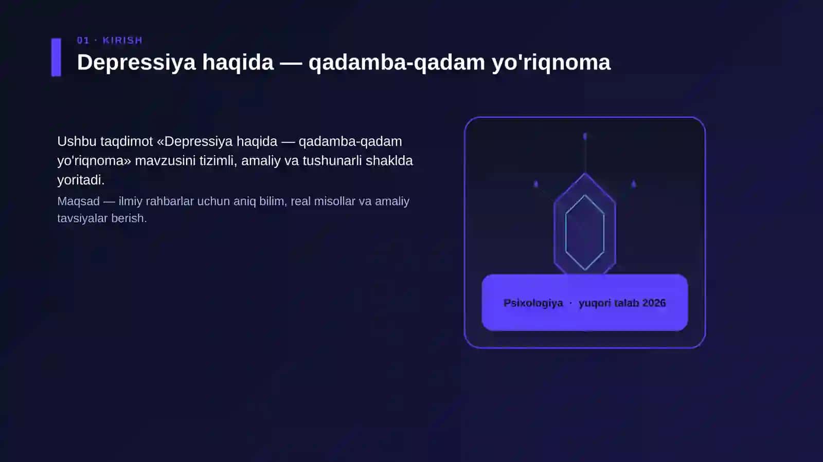 Depressiya haqida — qadamba-qadam yo'riqnoma 3