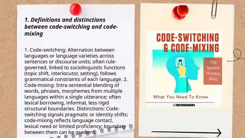 Code switching and code mixing 3