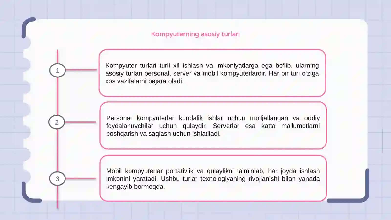 Kompyuter turlari 3