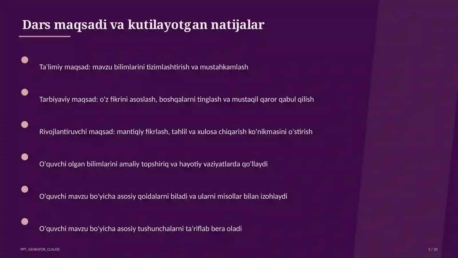 Huquq tushunchasi va huquqiy normalar (9-sinf) 3