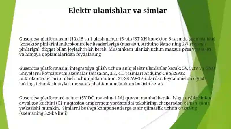 Gusenitsa platformasi 3