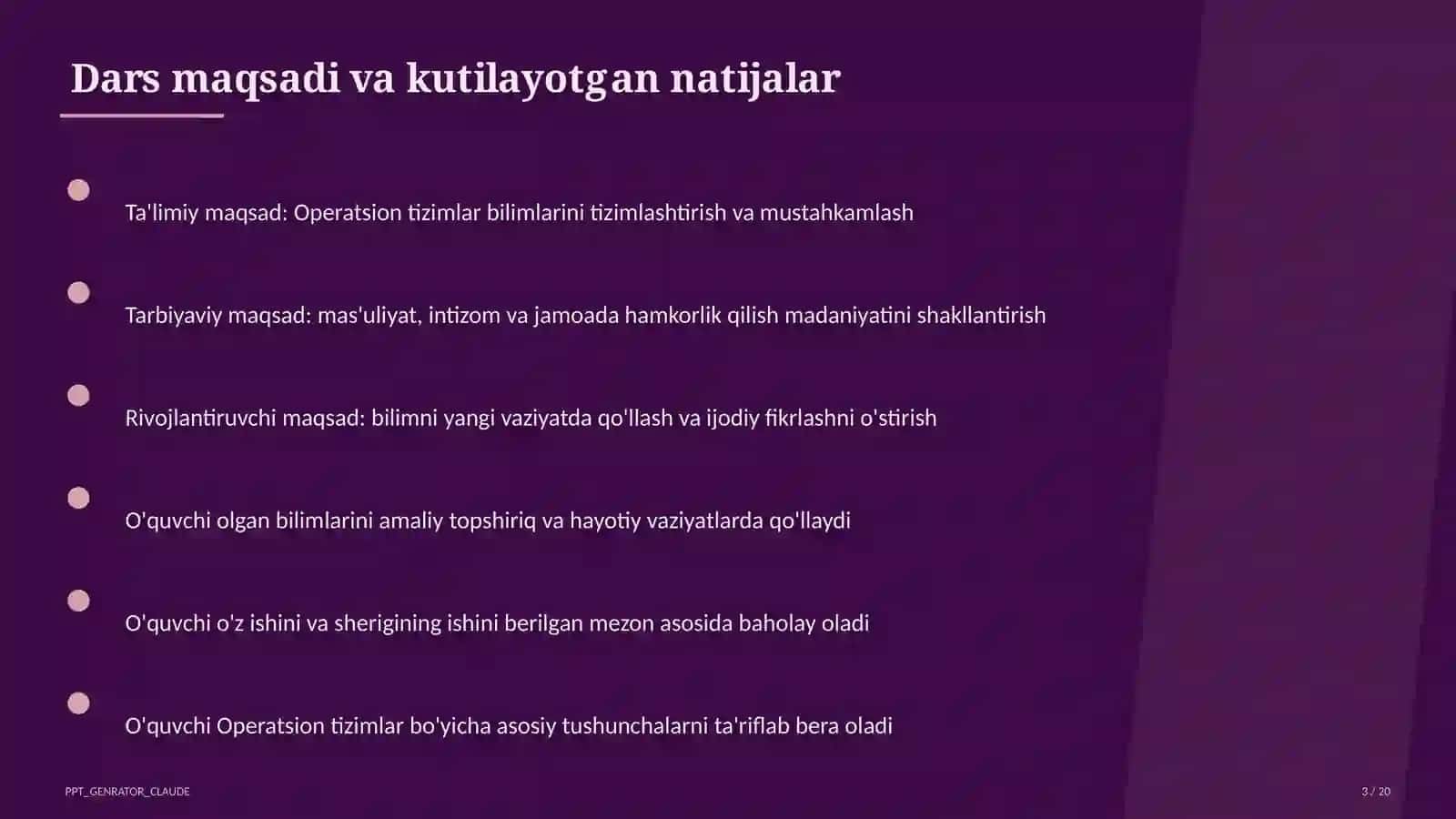 Operatsion tizimlar (6-sinf) 3