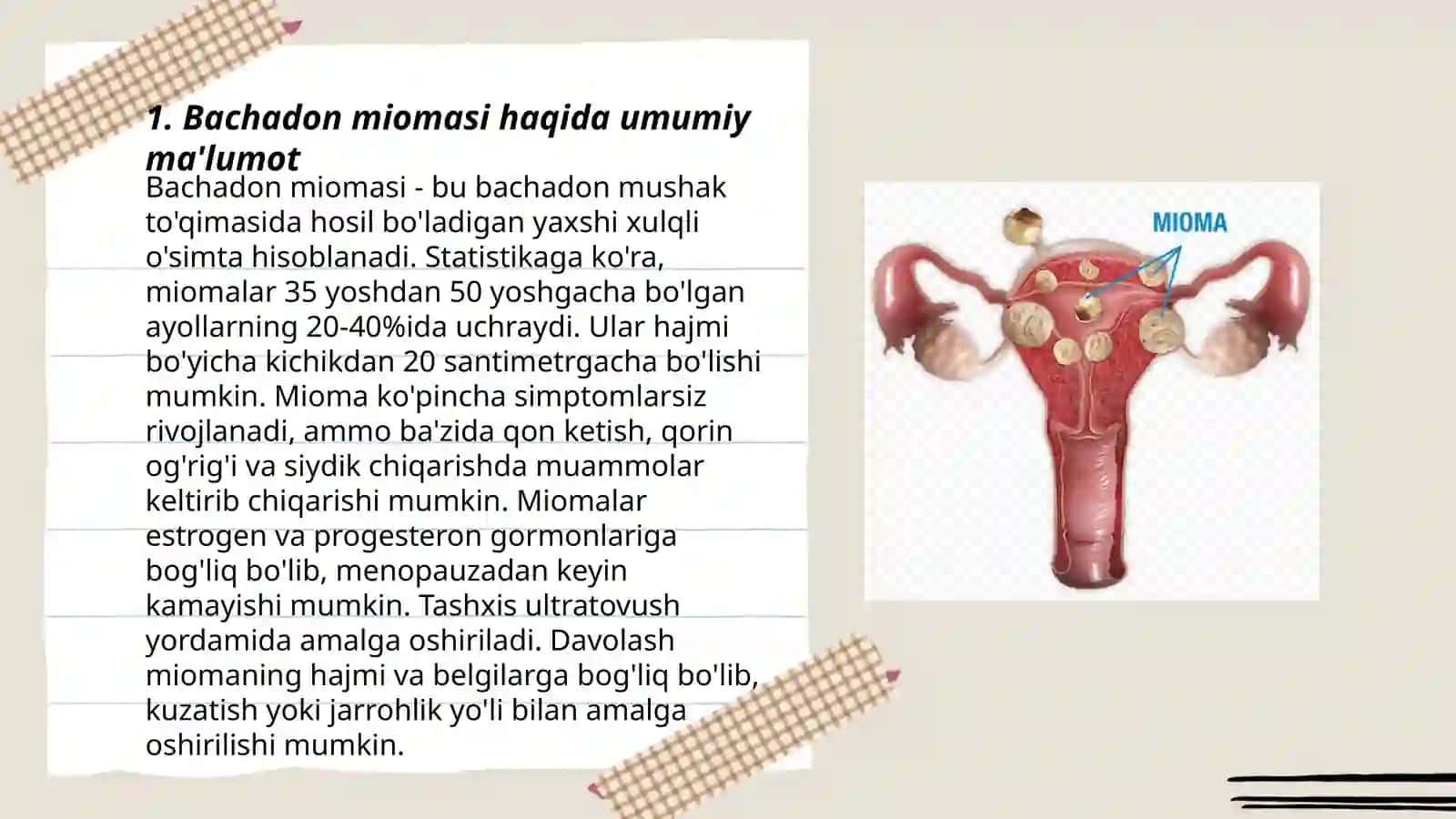 Bachadon miomasi 3