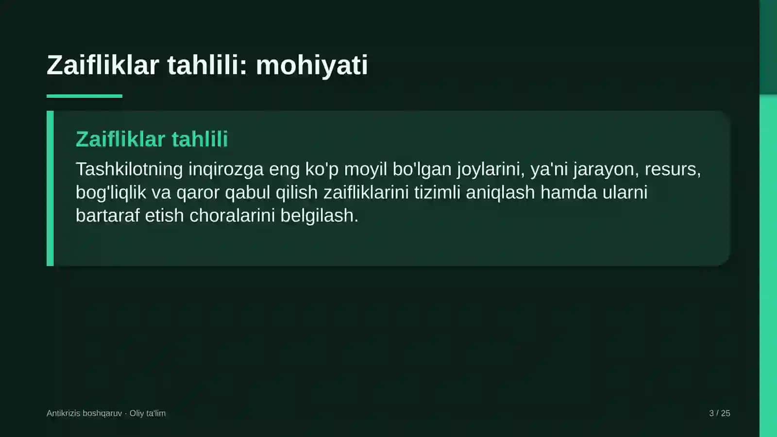 bolalar shifoxonalarida zaifliklar tahlilini o'tkazish 3672 3