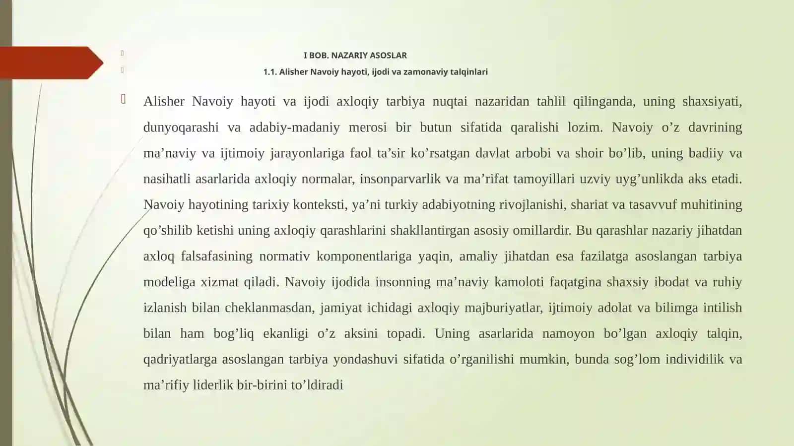 Axloqiy tarbiyada A. Navoiy merosidan foydalanish 3