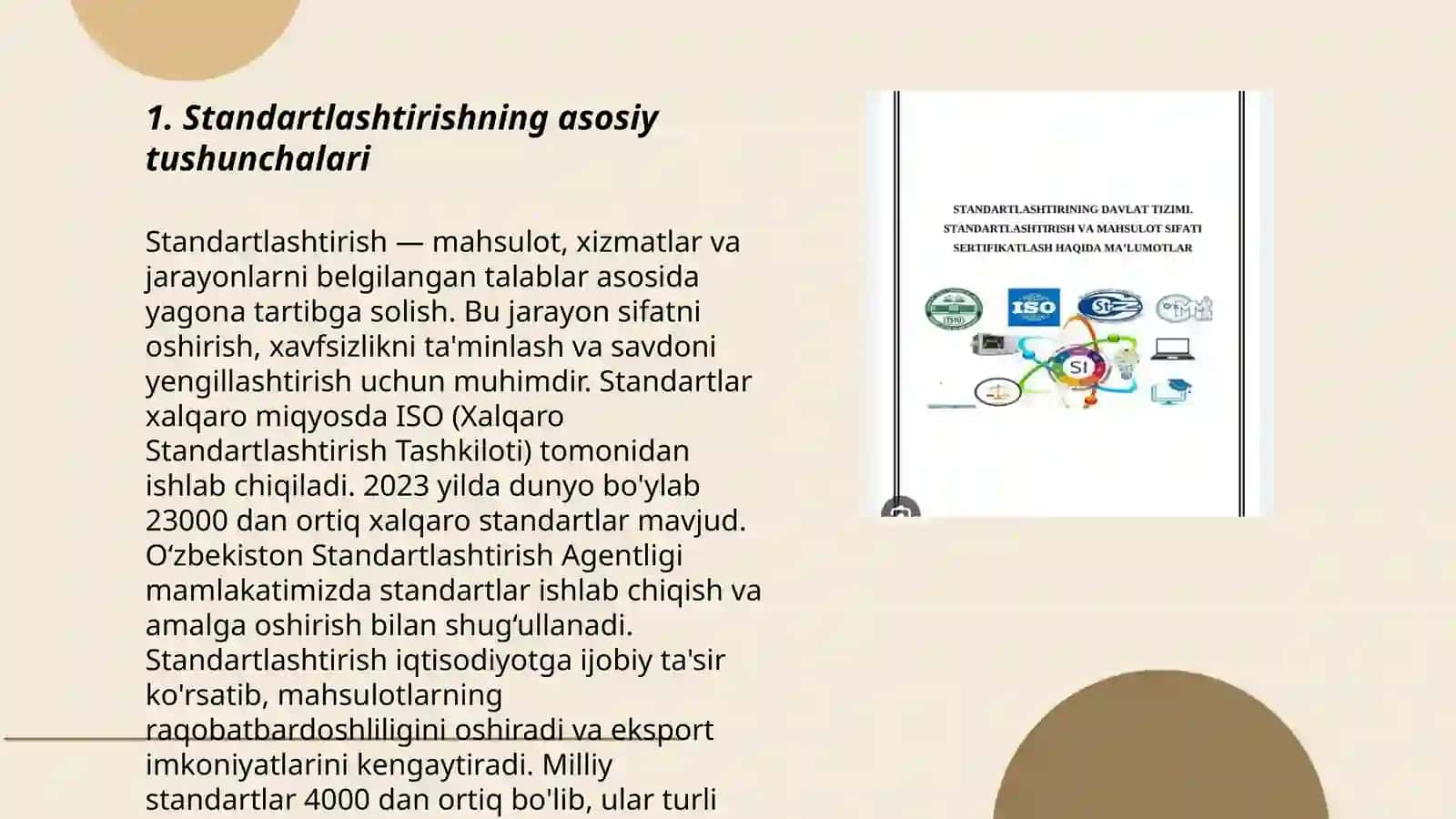 Standartlashtirishning asosiy tushunchalari 3