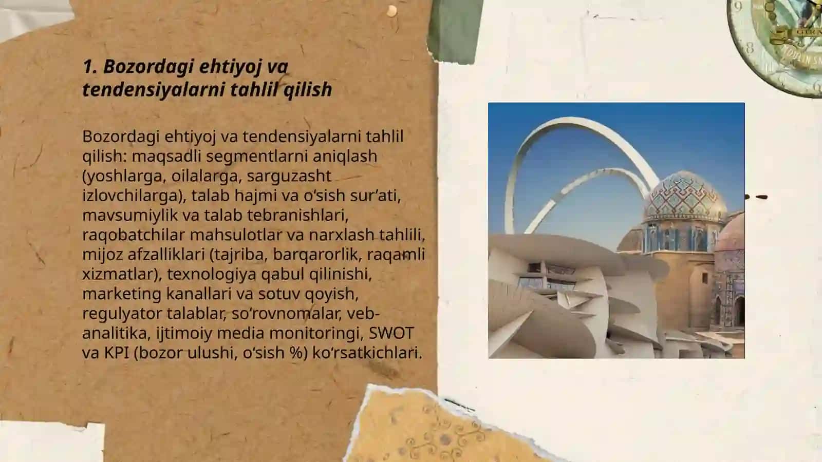 Innovatsion turizm mahsuloti yaratish bosqichlari 3