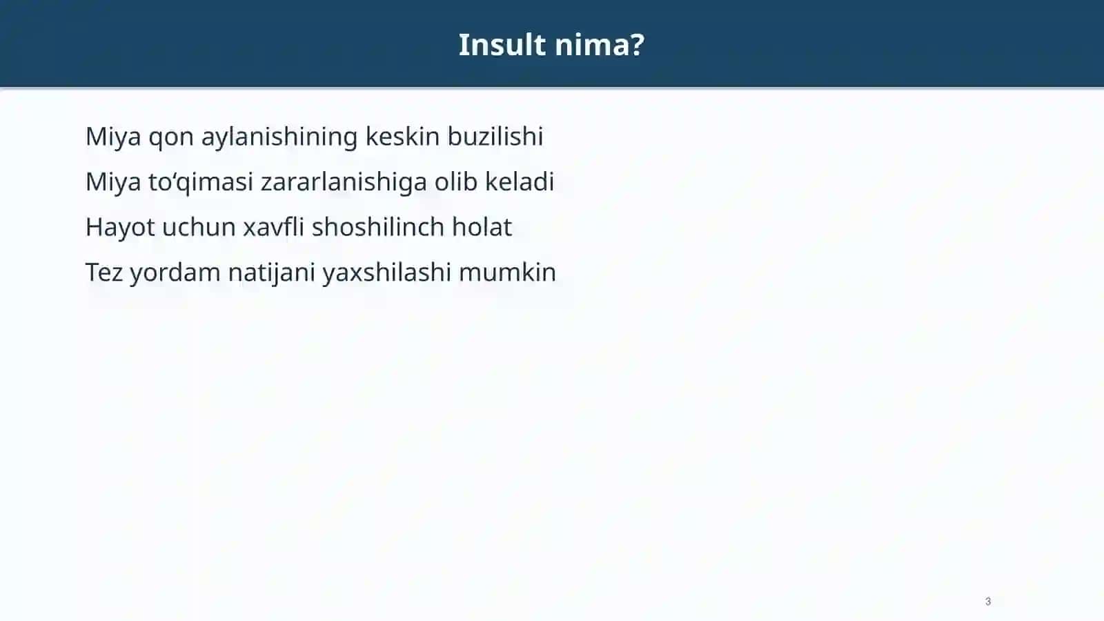 INSULT 3