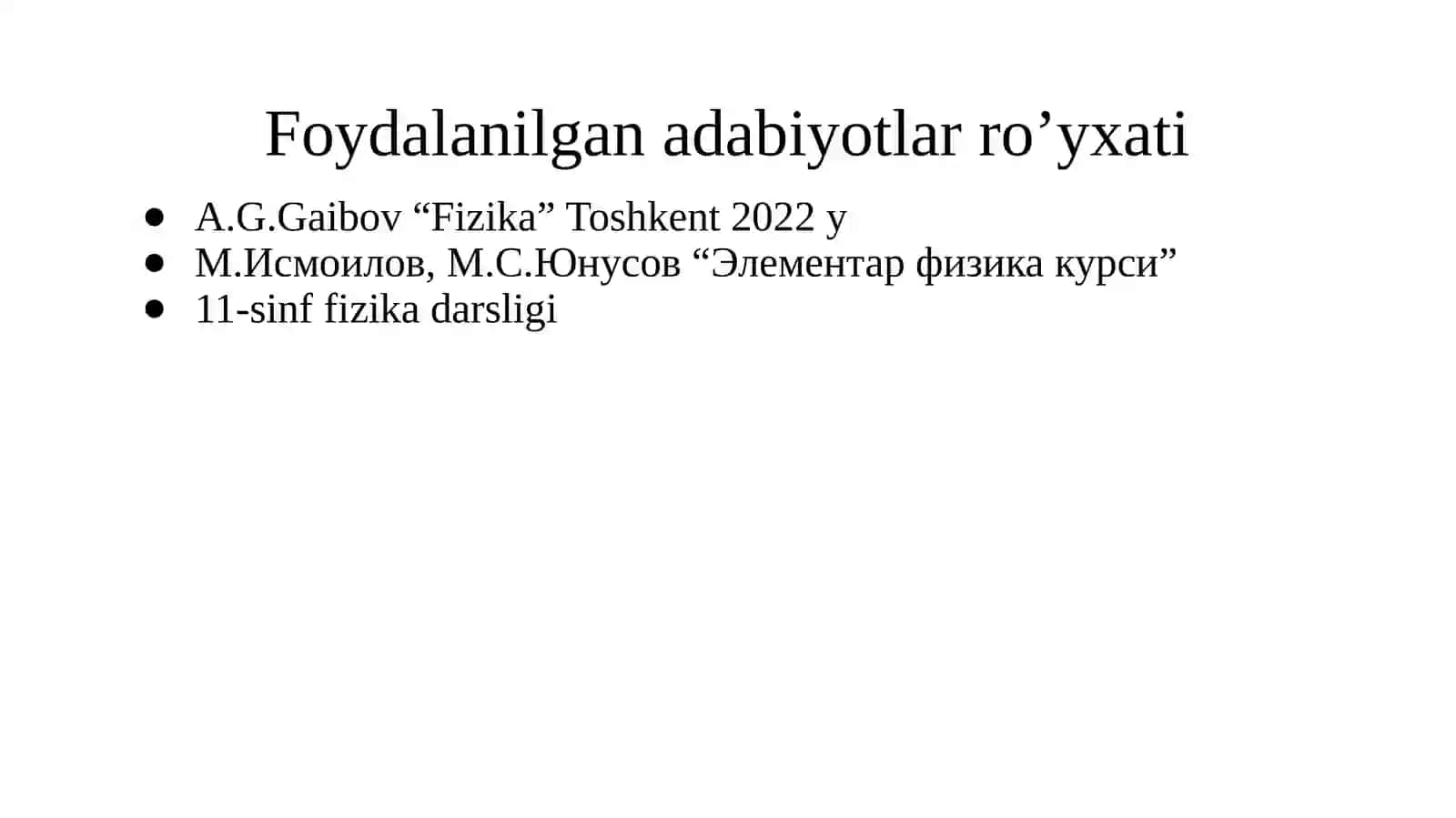 Elementar zarralarning umumiy xususiyatlari mavzularini o‘qitish metodikasi 3