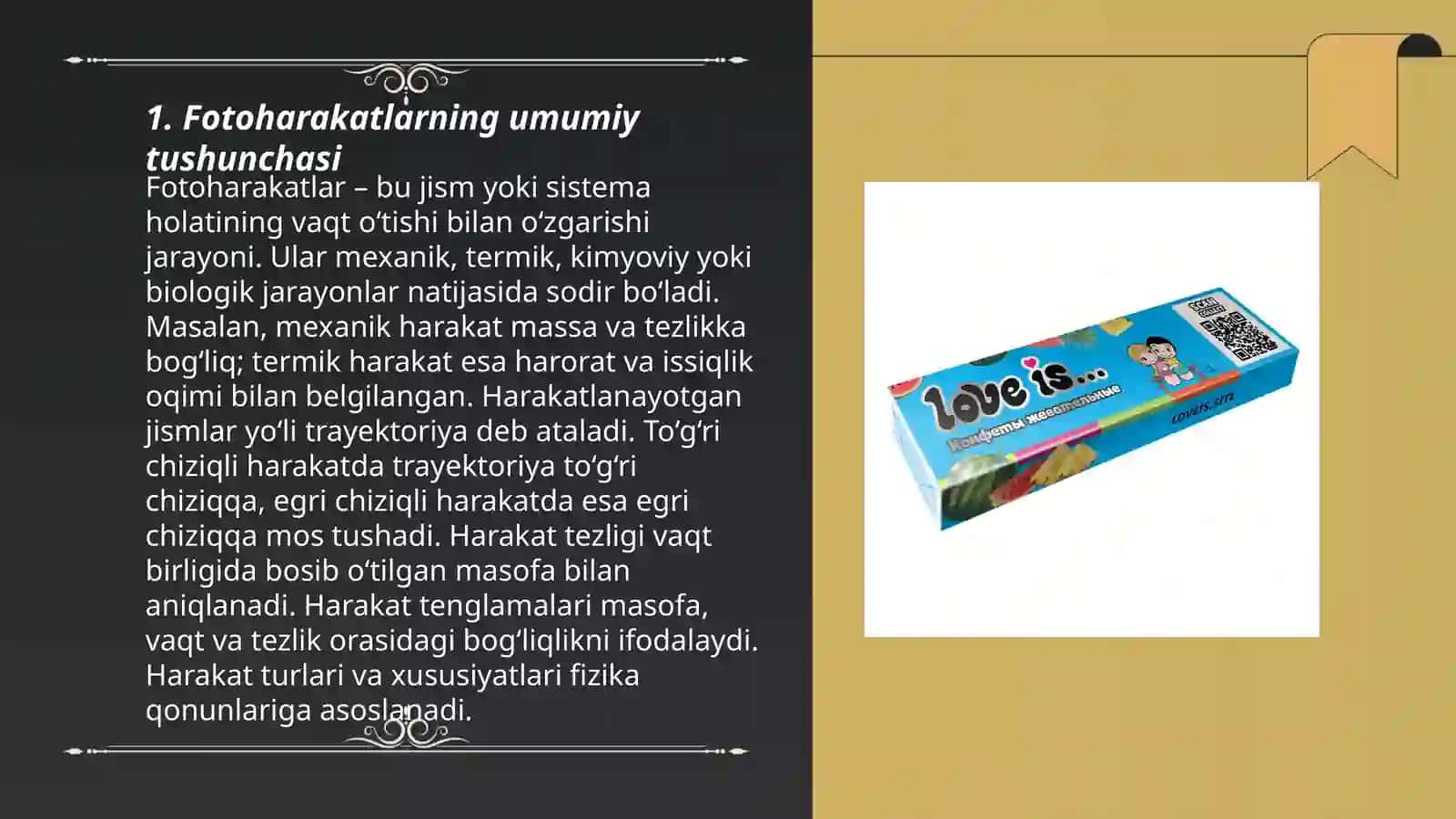 Fotoharakatlarning umumiy tushunchasi 3