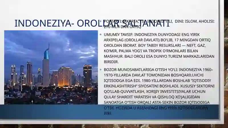 Janubiy-sharqiy osiyodavlatlarining bozor munosabatlari 3