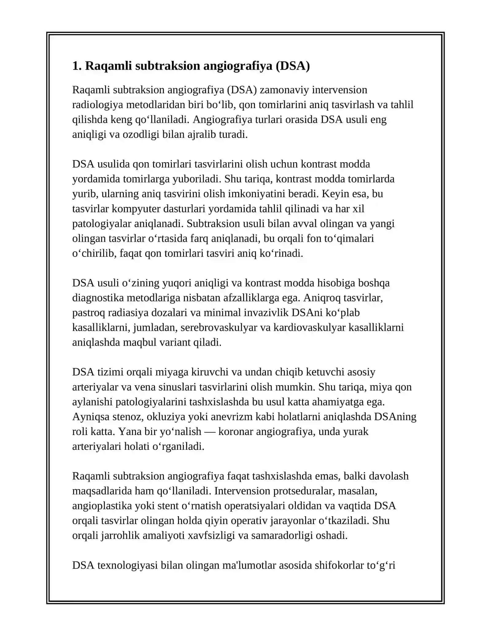 INTERVENSION RADIOLOGIYA VA ANGIOGRAFIYA TURLARI 3