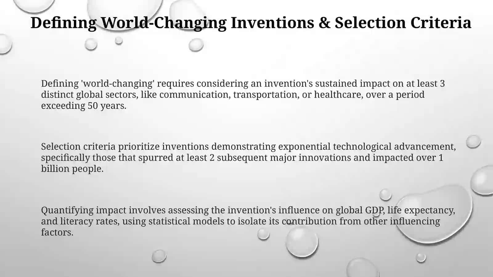 Inventions that changed the world 3