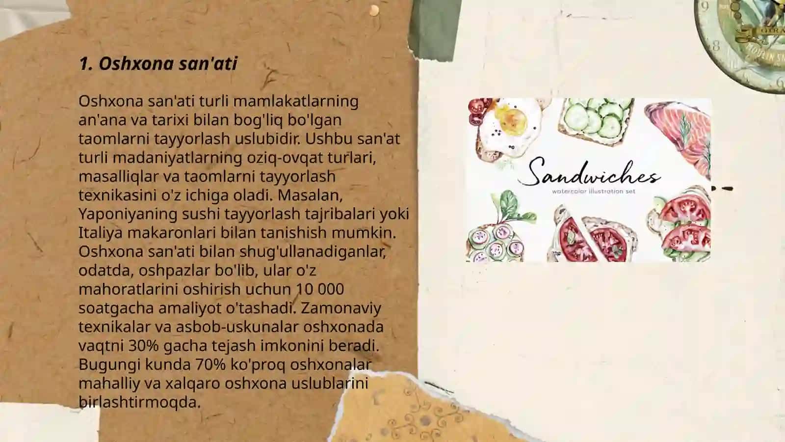 Oshxona san'ati 3