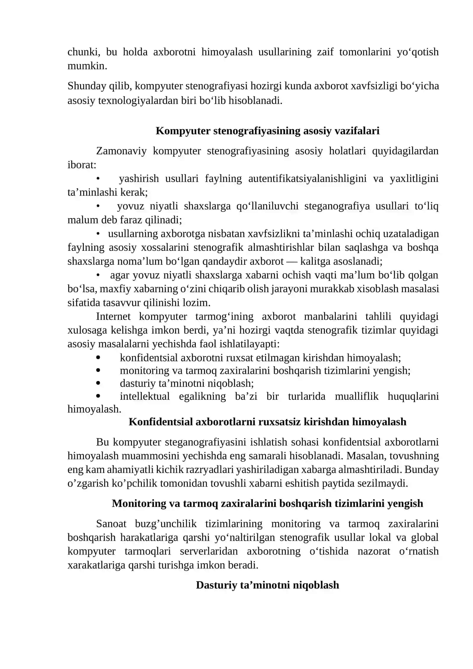 Axborotlarni Stenografik Himoyalash 3