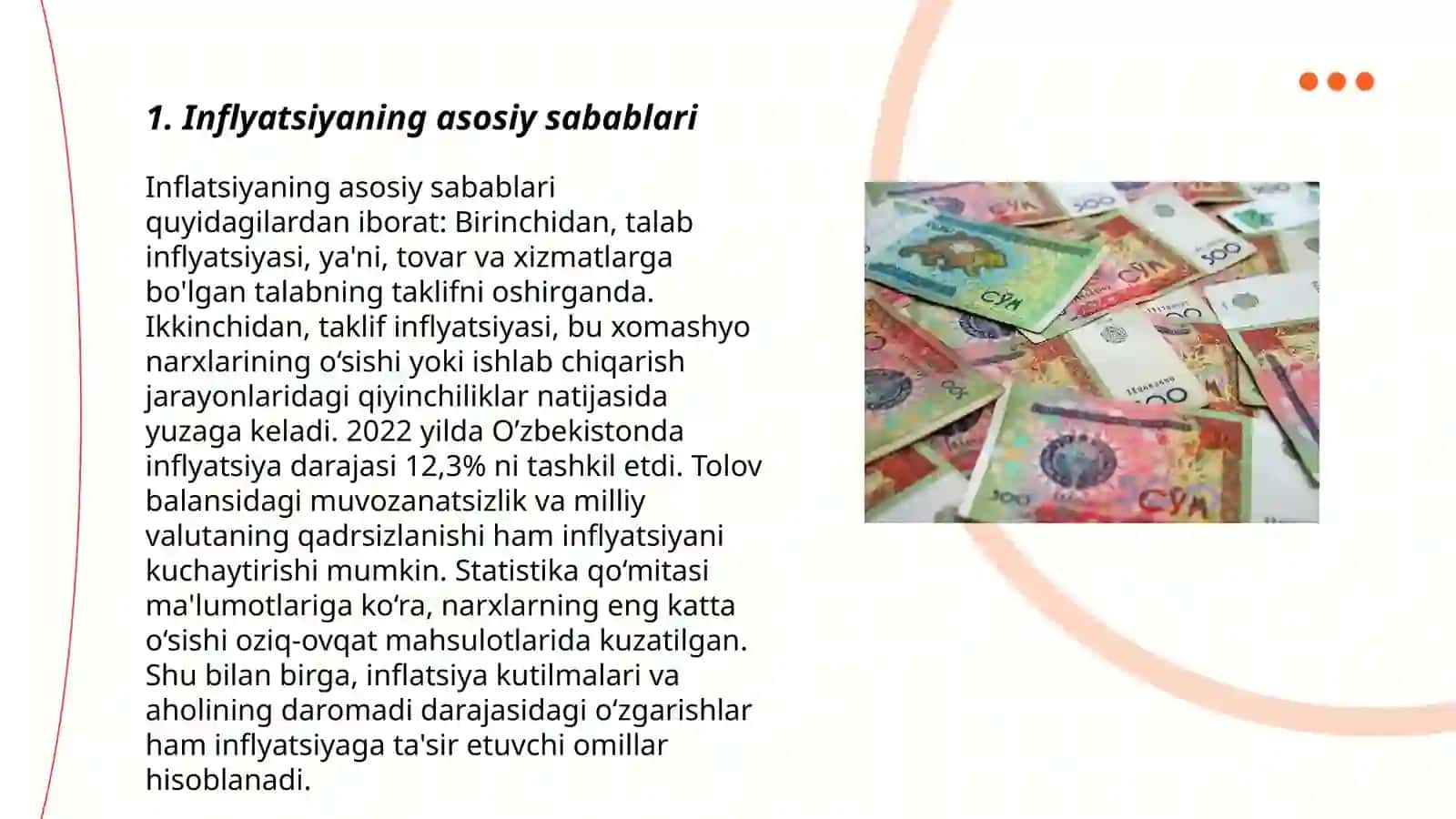 O'zbekistonda inflyatsiyaga qarshi siyosat 3