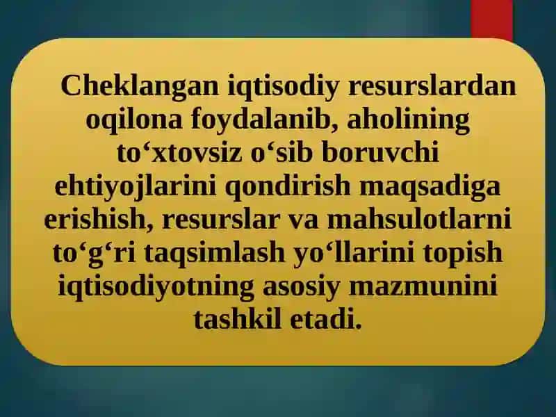Ehtiyoj 3