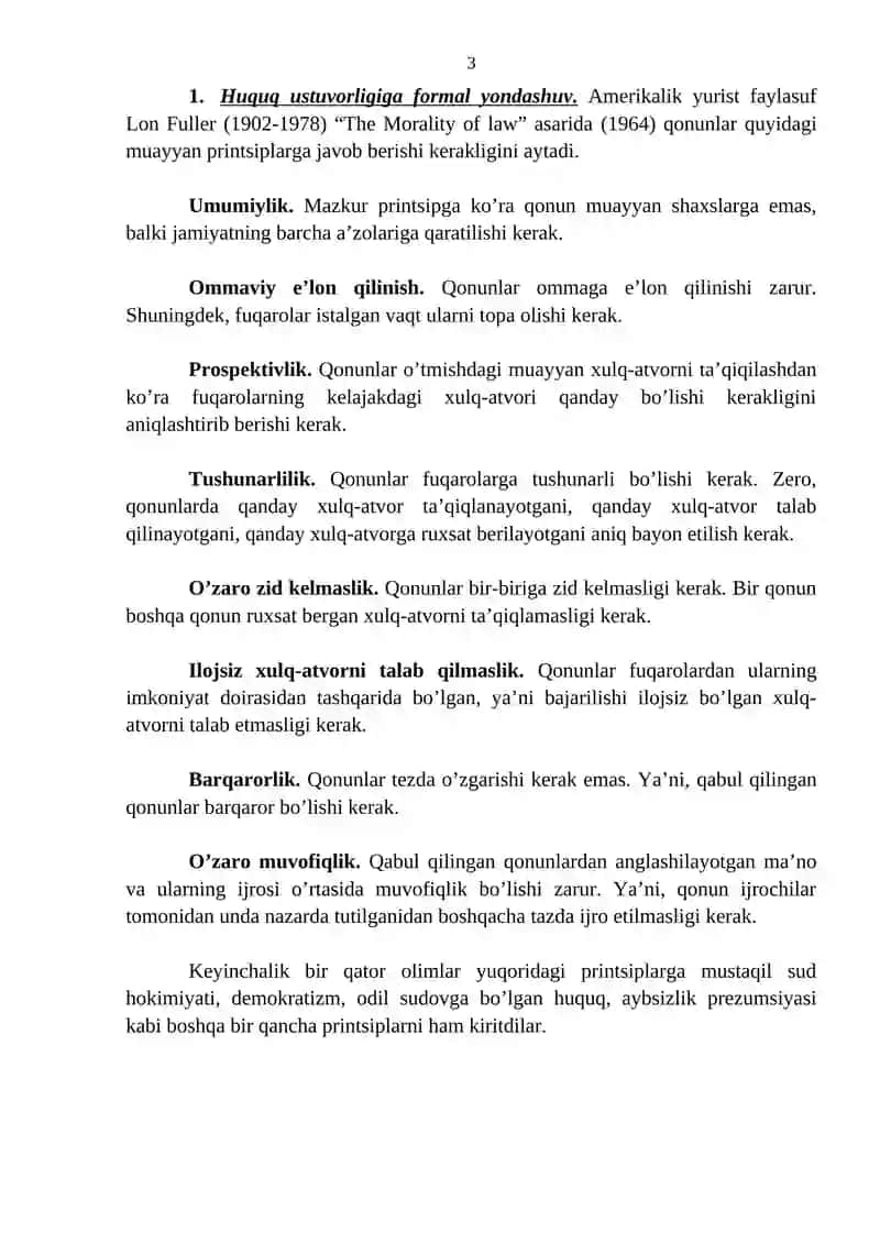 KONSTITUTSIYANING USTUNLIGI VA MUHOFAZASI 3