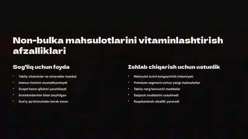 Oziq-ovqat sanoatida innovatsion ishlanmalar 3