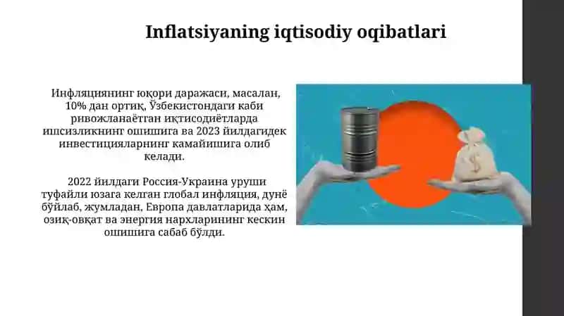 Inflatsiyaning mohiyati va kelib chiqish sabablari 3