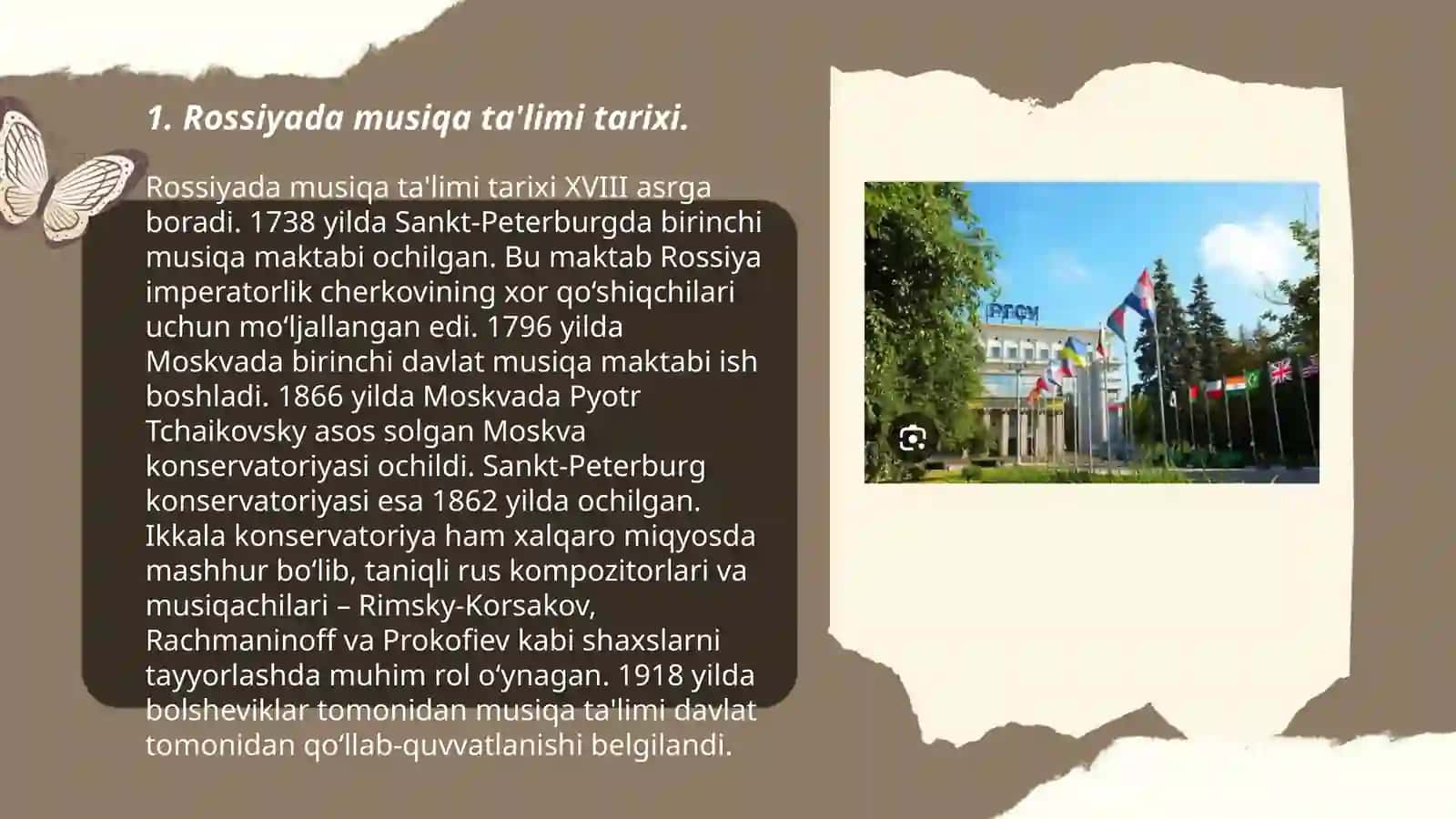 Rossiyada musiqa ta'limi tarixi 3