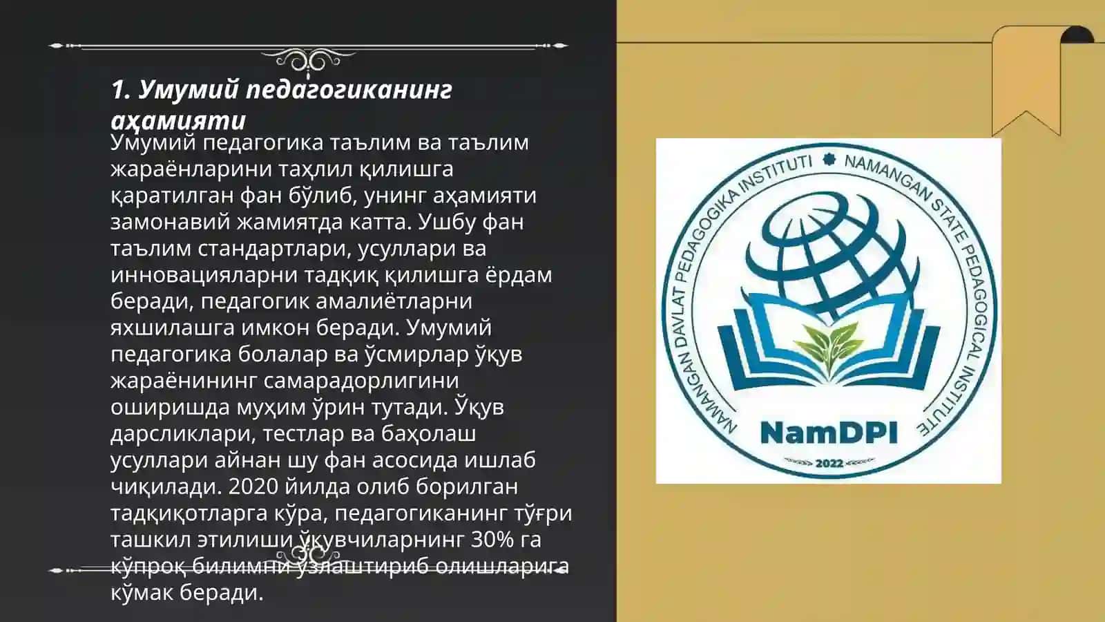 Umimiy pedagogika 3