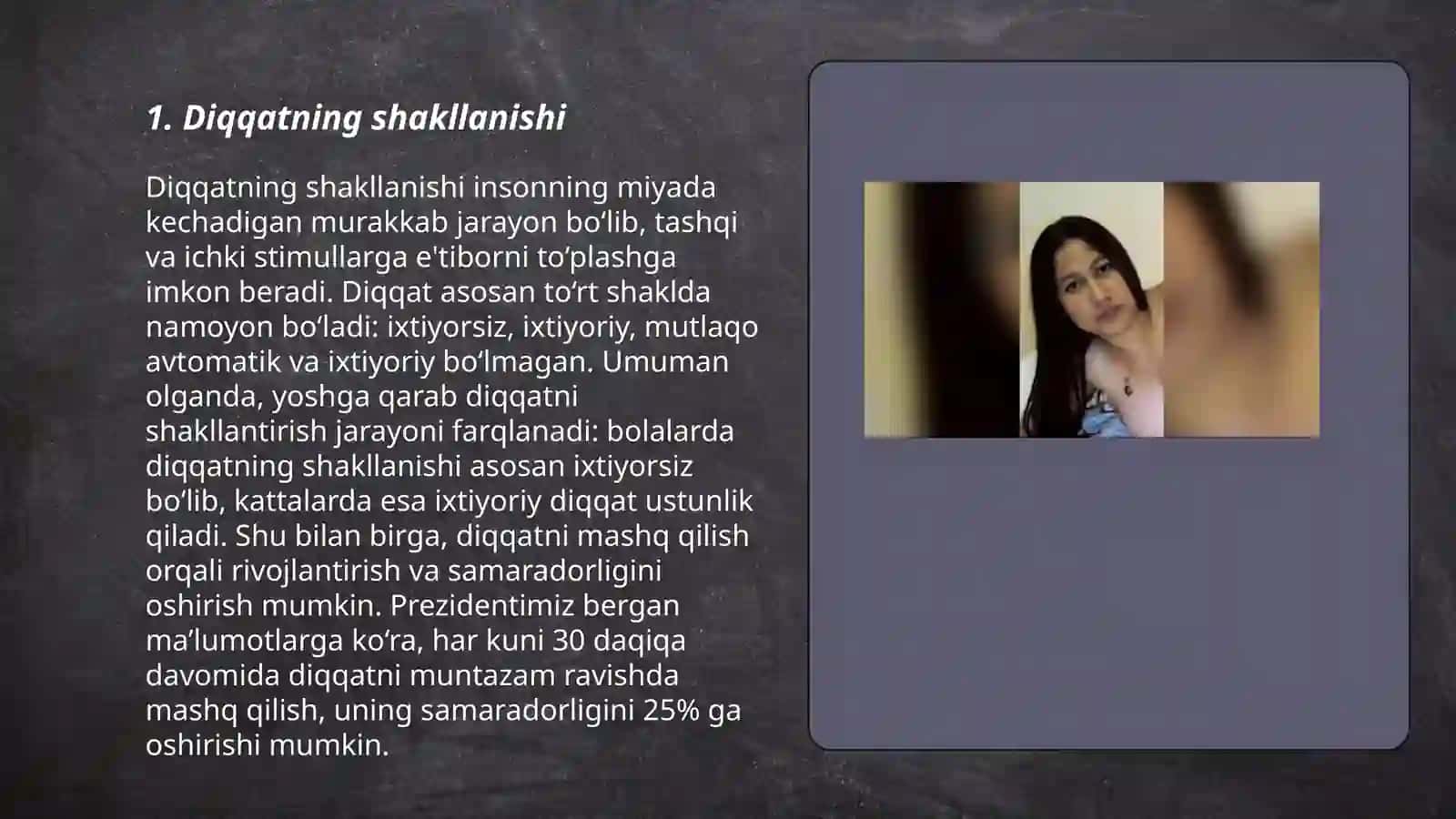 Psixik jarayonlarning vujudga kelishi 3