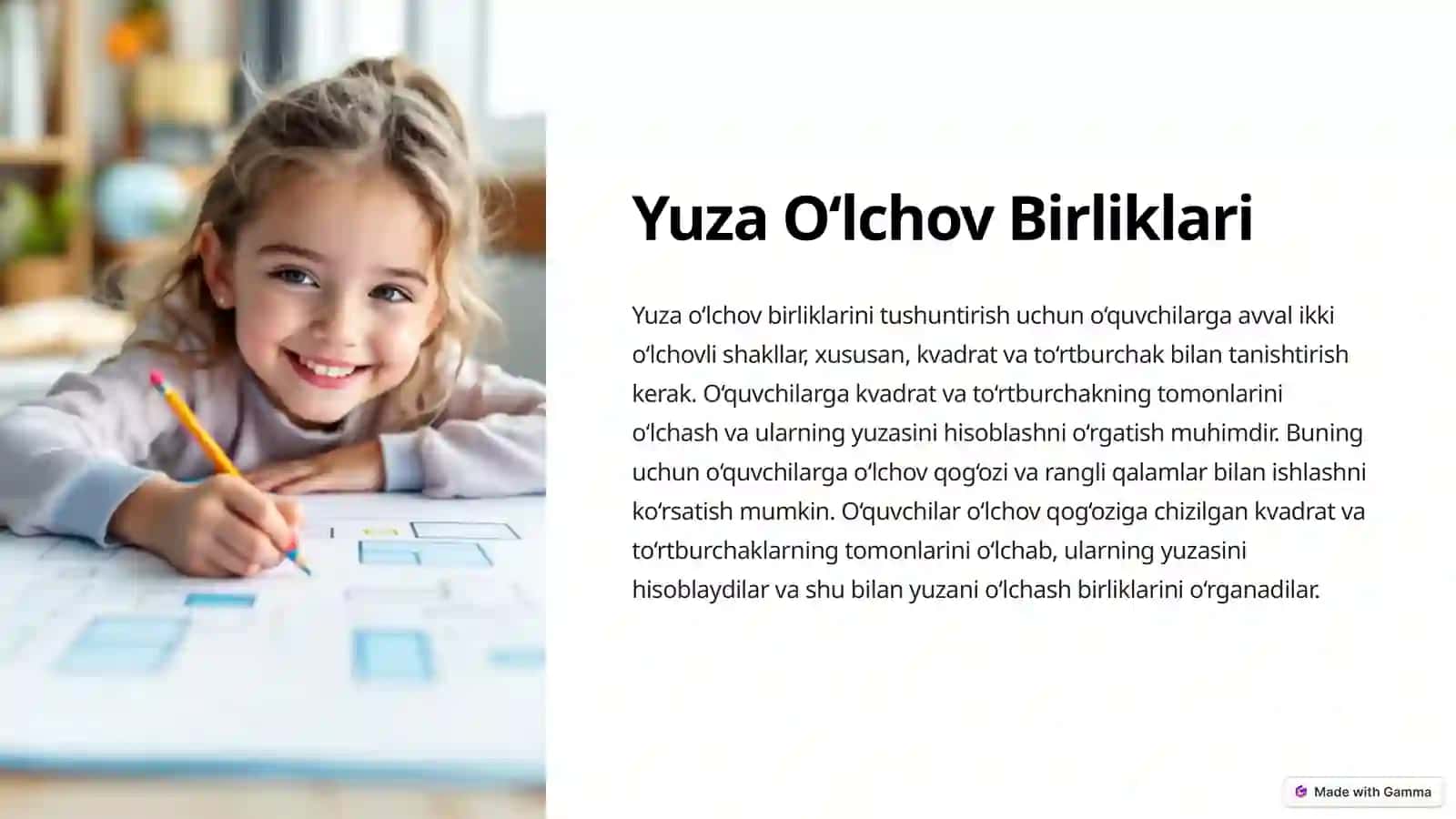 Uzunlik, Yuza, Hajm va Vaqt Birliklari: Massa va Sig‘im O‘lchov Birliklarini O‘rgatish Metodikasi 3