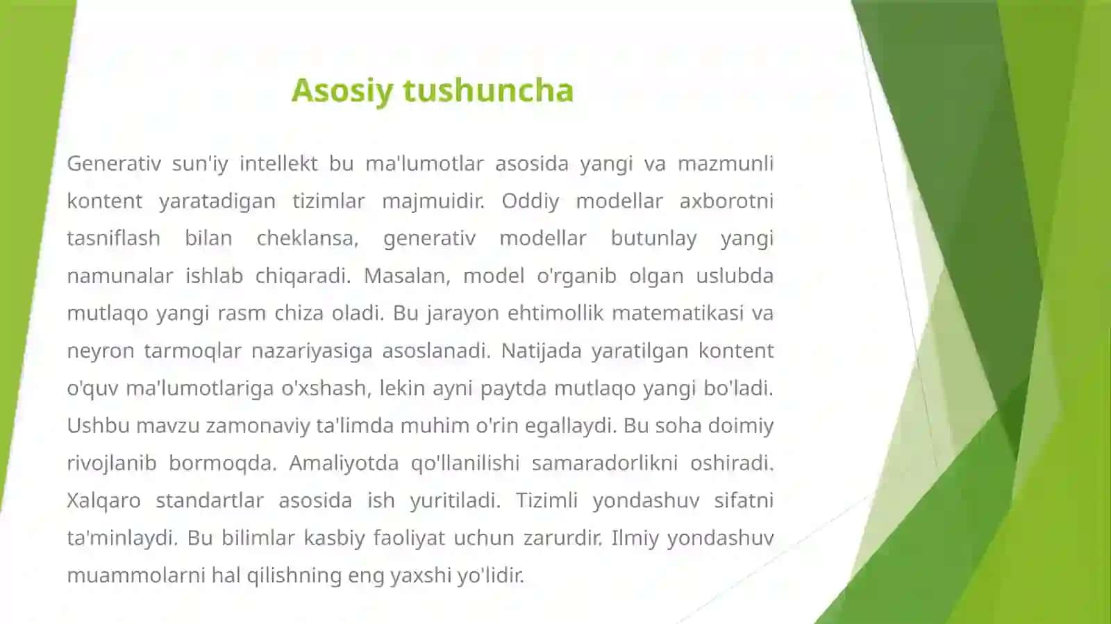 GENERATIV SUN'IY INTELLEKT TEXNOLOGIYALARI 3