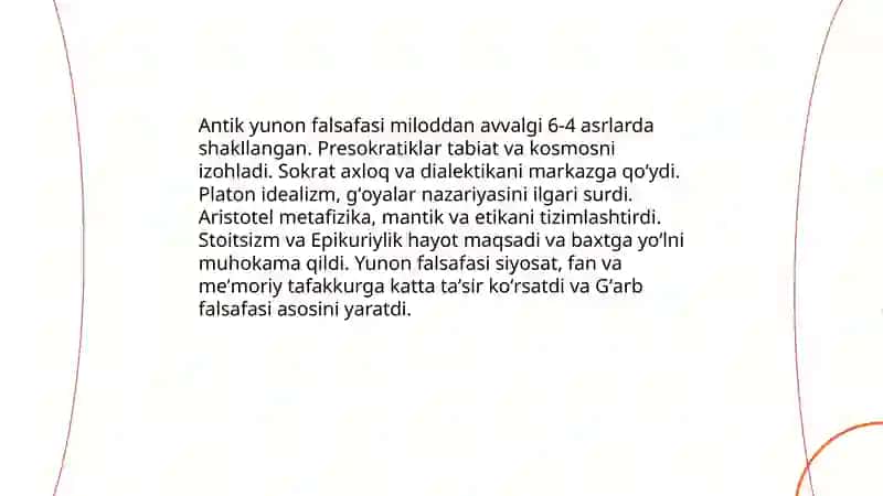 Gʻarbiy falsafa 3