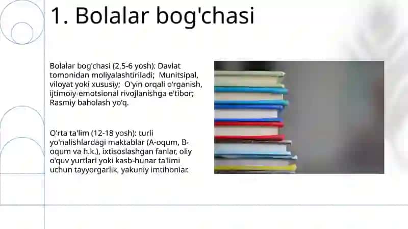 Bolalar bog'chasi 3