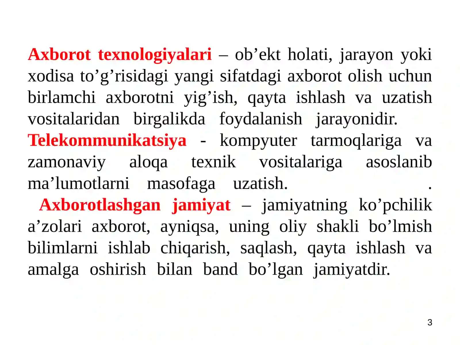 Axborotlashgan jamiyat raqamli iqtisodiyotni harakatlantiruvchi omili sifatida 3