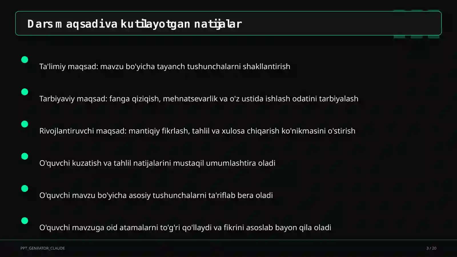 Ildizlar va ratsional ko'rsatkichli daraja (10-sinf) 3