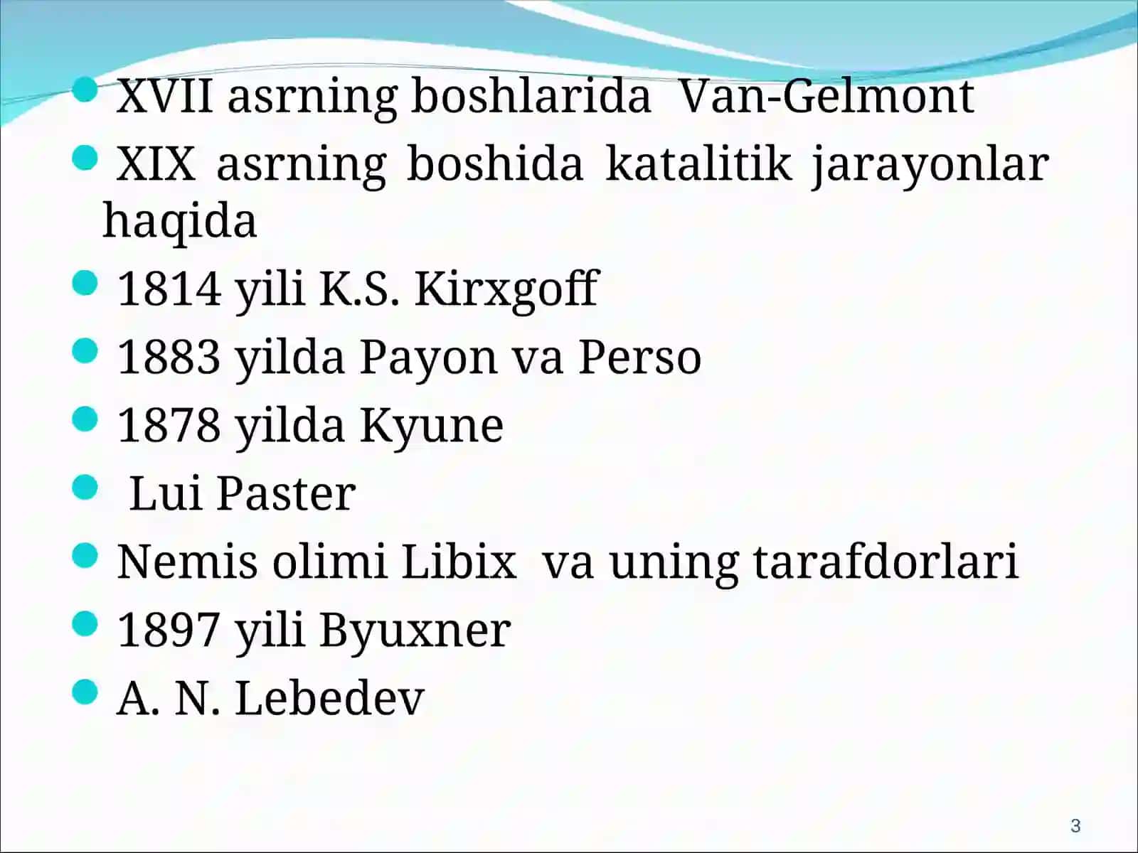 Fermentlarning roli haqidagi dastlabki tushunchalar 3