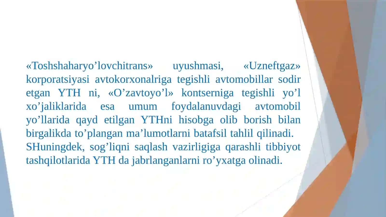 YTHto’g’risidagima’lumotlarniyig’ishtizimi 3