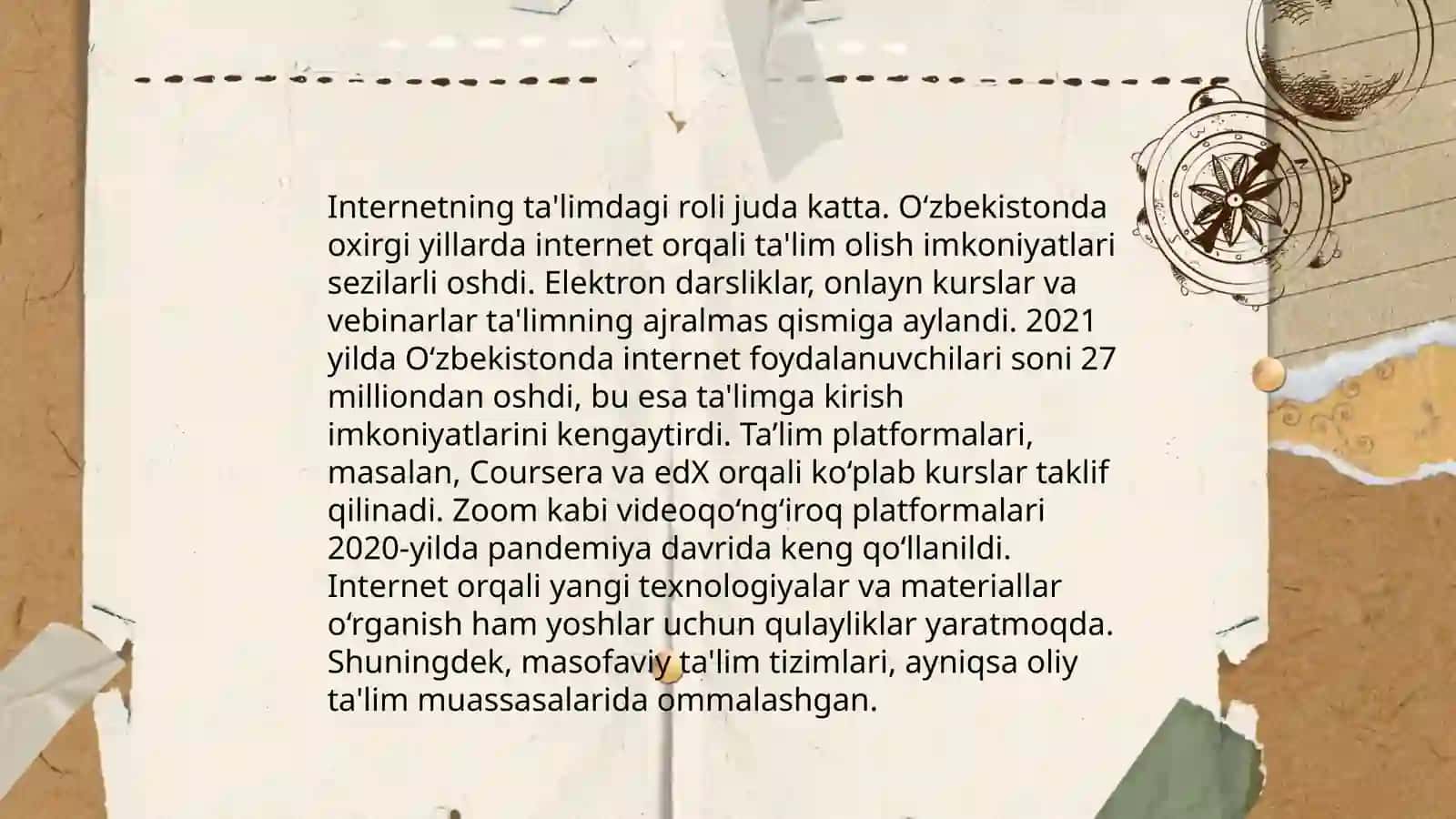 Ta'limiy dastur internetda 3