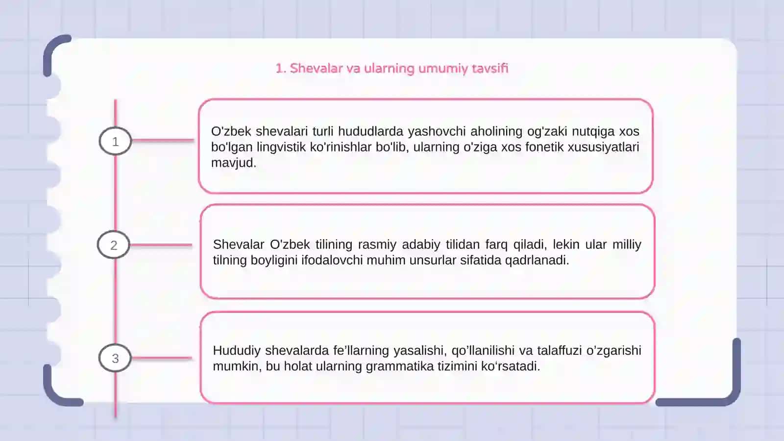 O'zbek shevalarida fe'llarning xususiyatlari 3