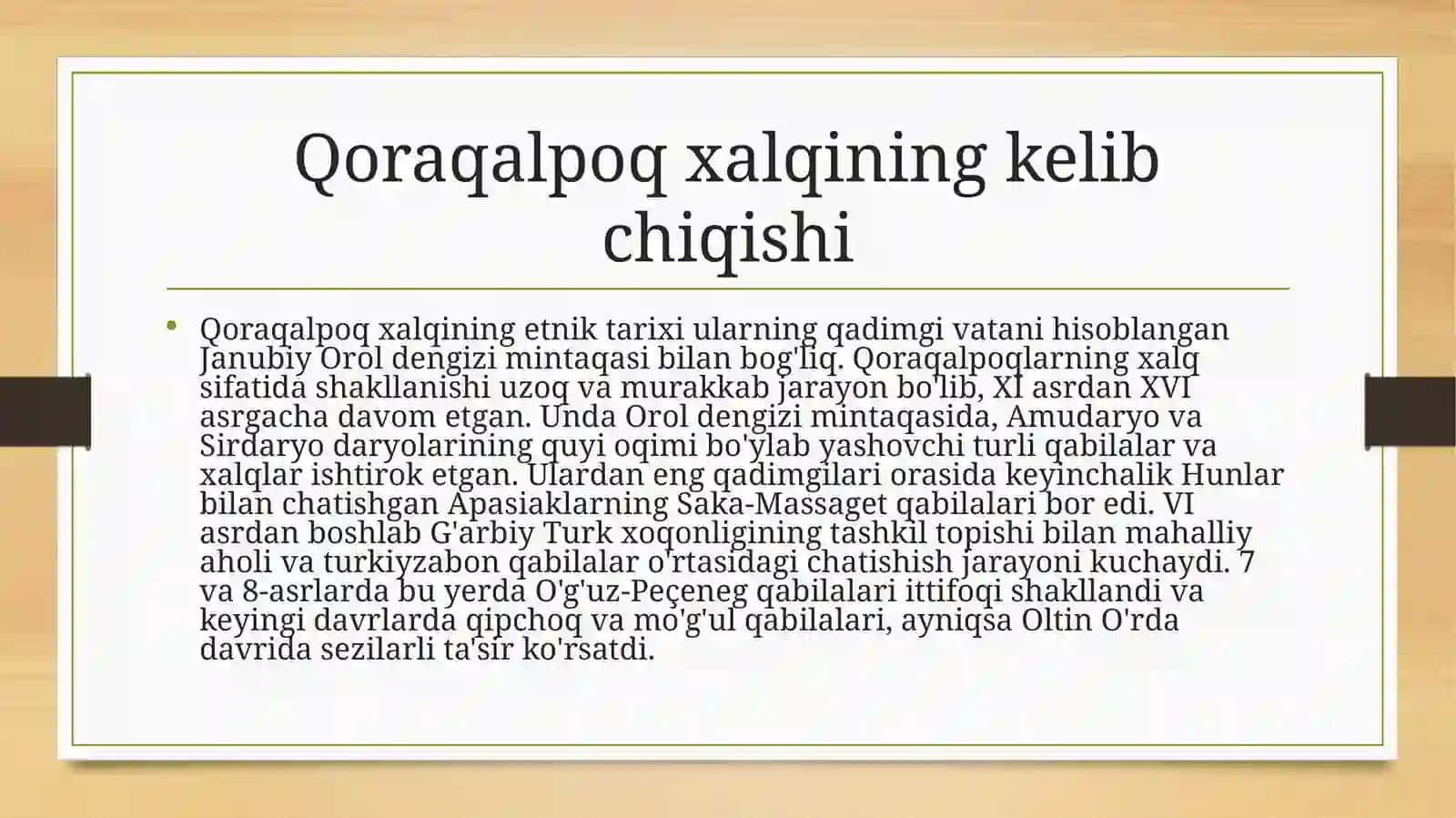Qoraqolpoq xalq xojaligi, sanoati va xunarmandchiligi 3