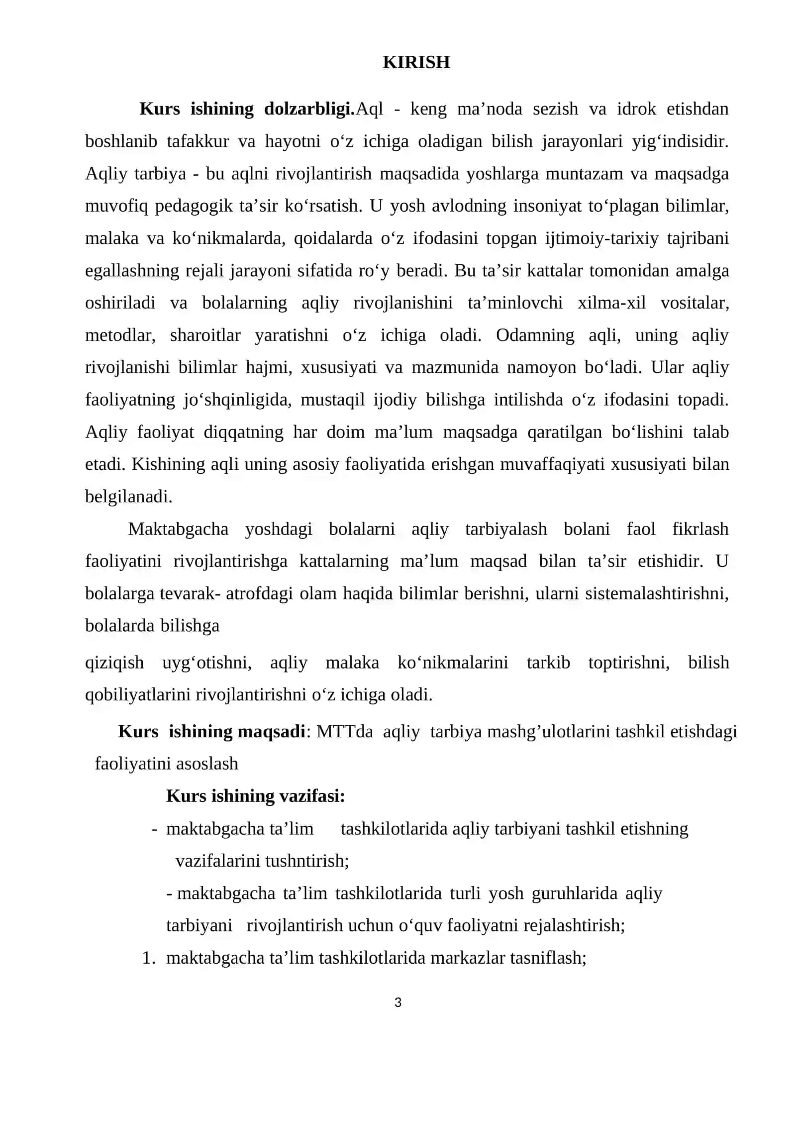 MAKTABGACHA TA’LIM TASHKILOTLARIDA AQLIY TARBIYANI TASHKIL ETISH 3