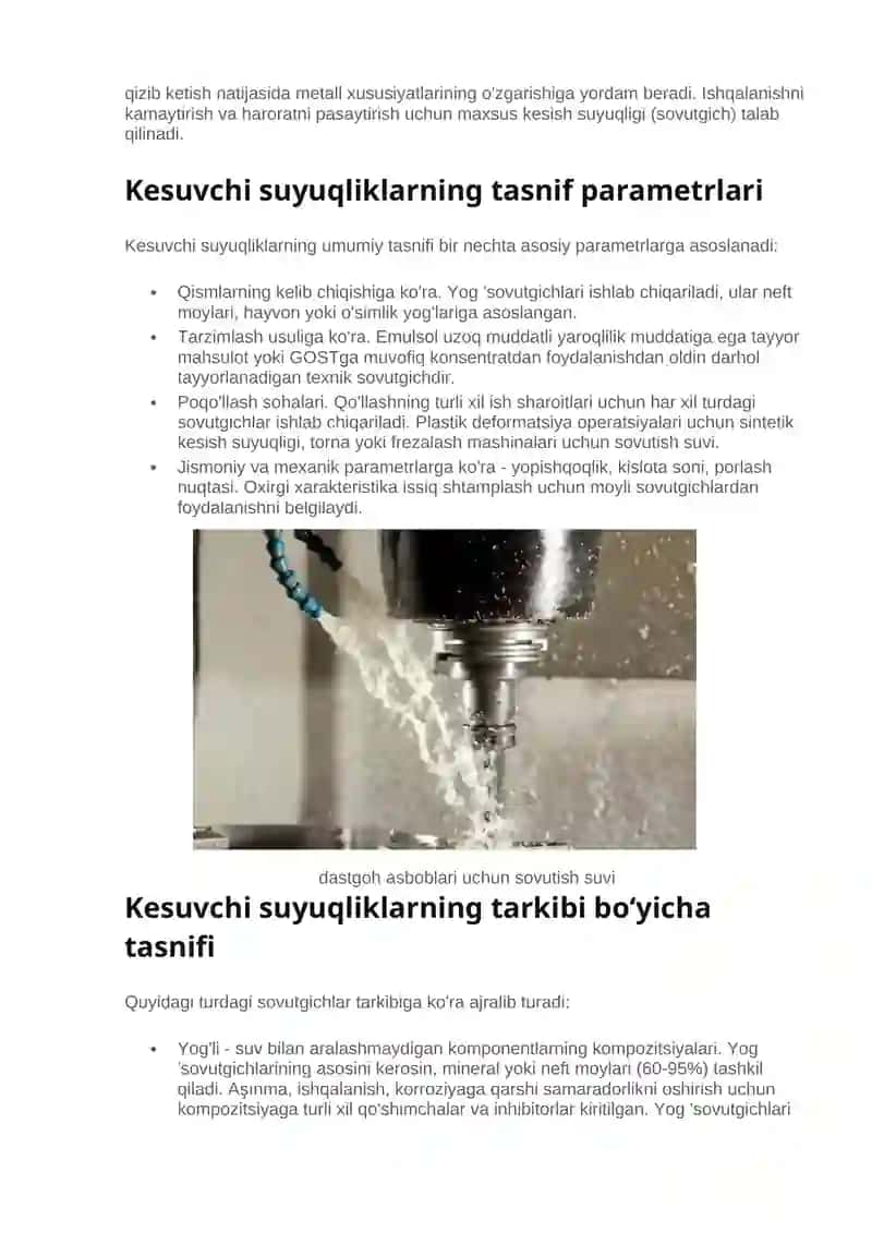 Sovutgich (sovutuvchi): tasnifi, qoʻllanilishi 3