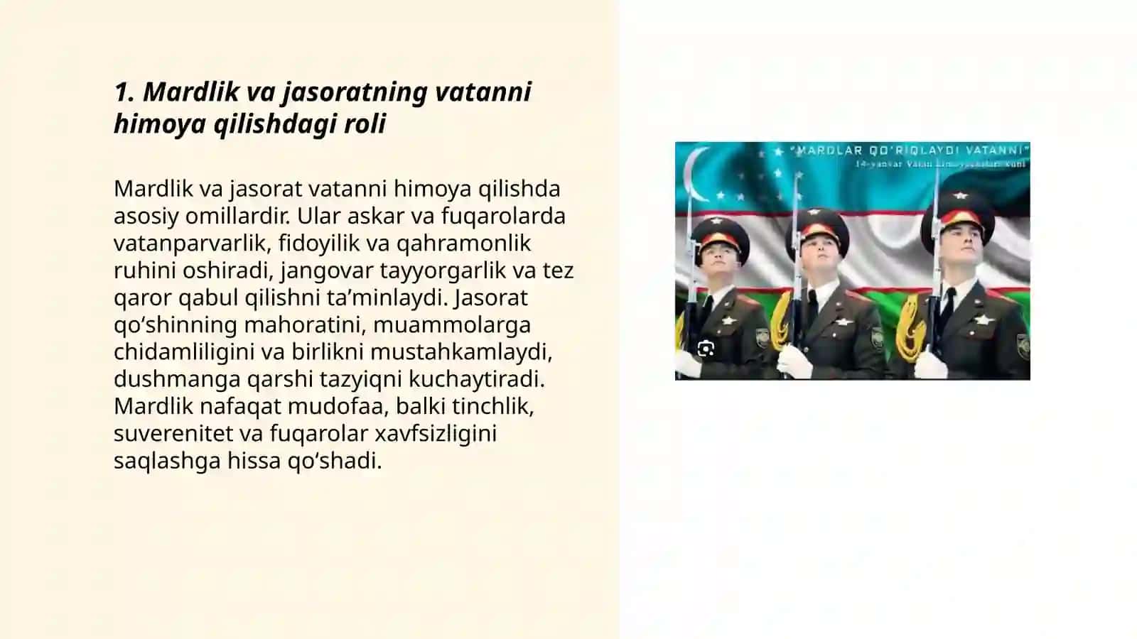 Mardlar qoʻriqlaydi Vatanni 3